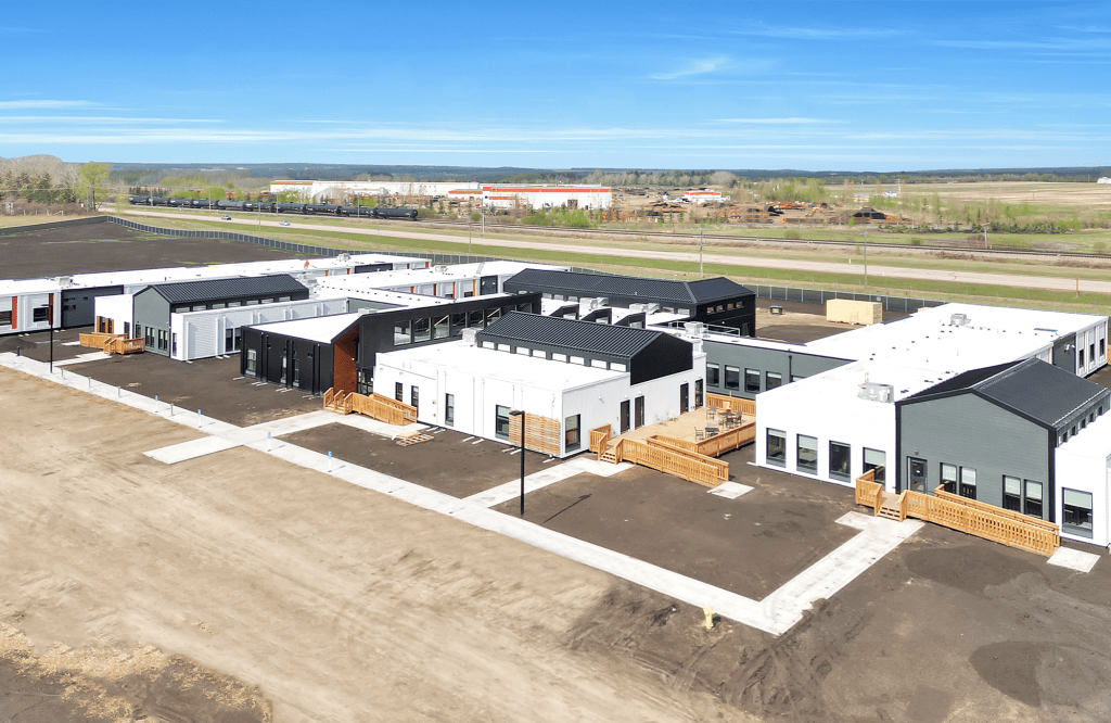 Exterior of Red Deer Recovery Community