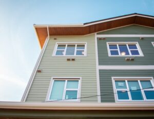 Shot of affordable housing project