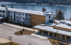 EXTERIOR OF CASTLEGAR DAYTIME