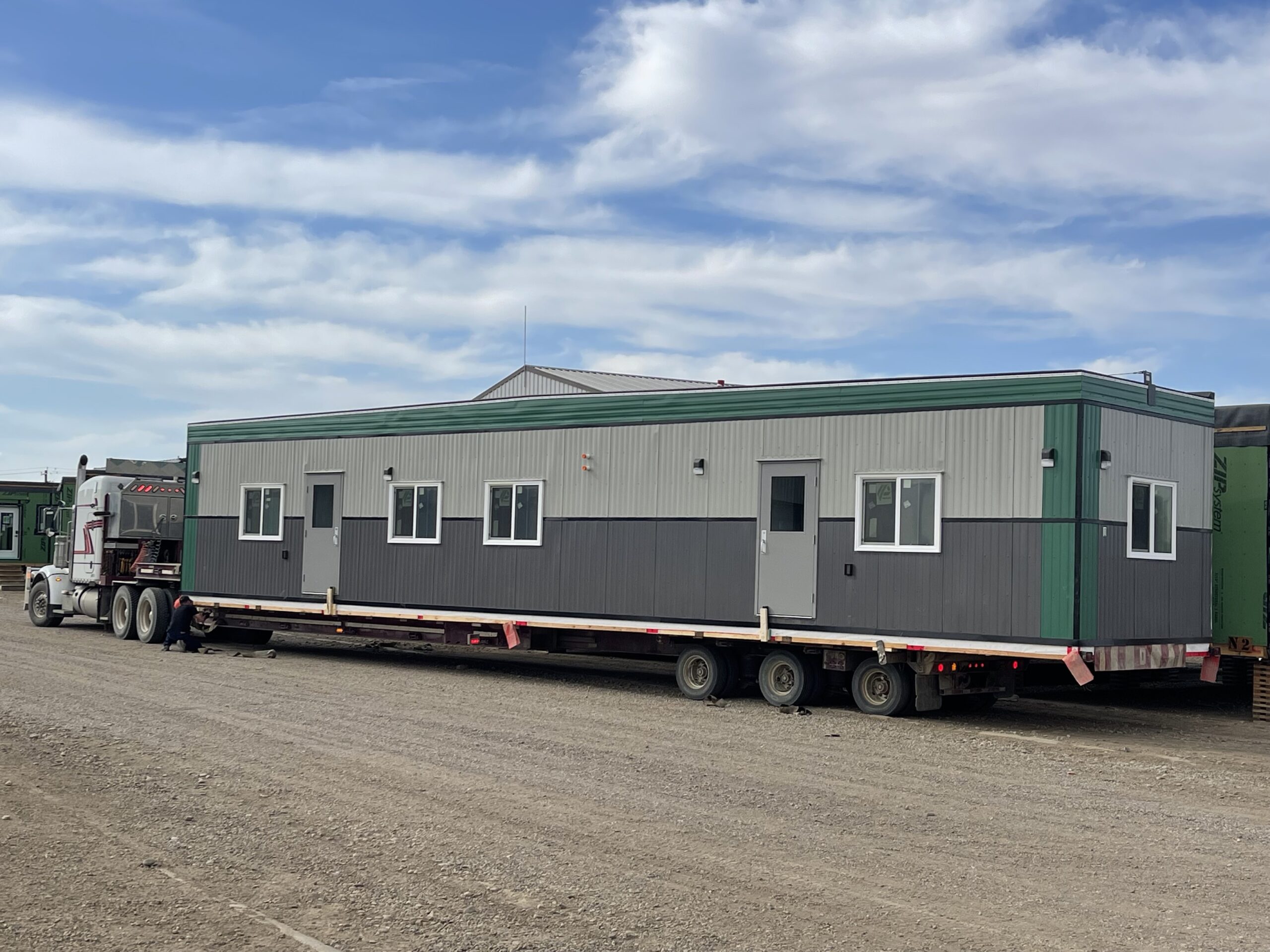 Exterior of 8 unit complex in Yukon